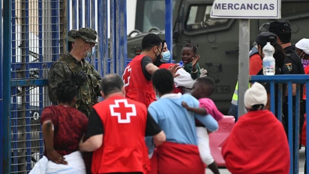 Espanha enfrenta séria crise humanitária com o Marrocos