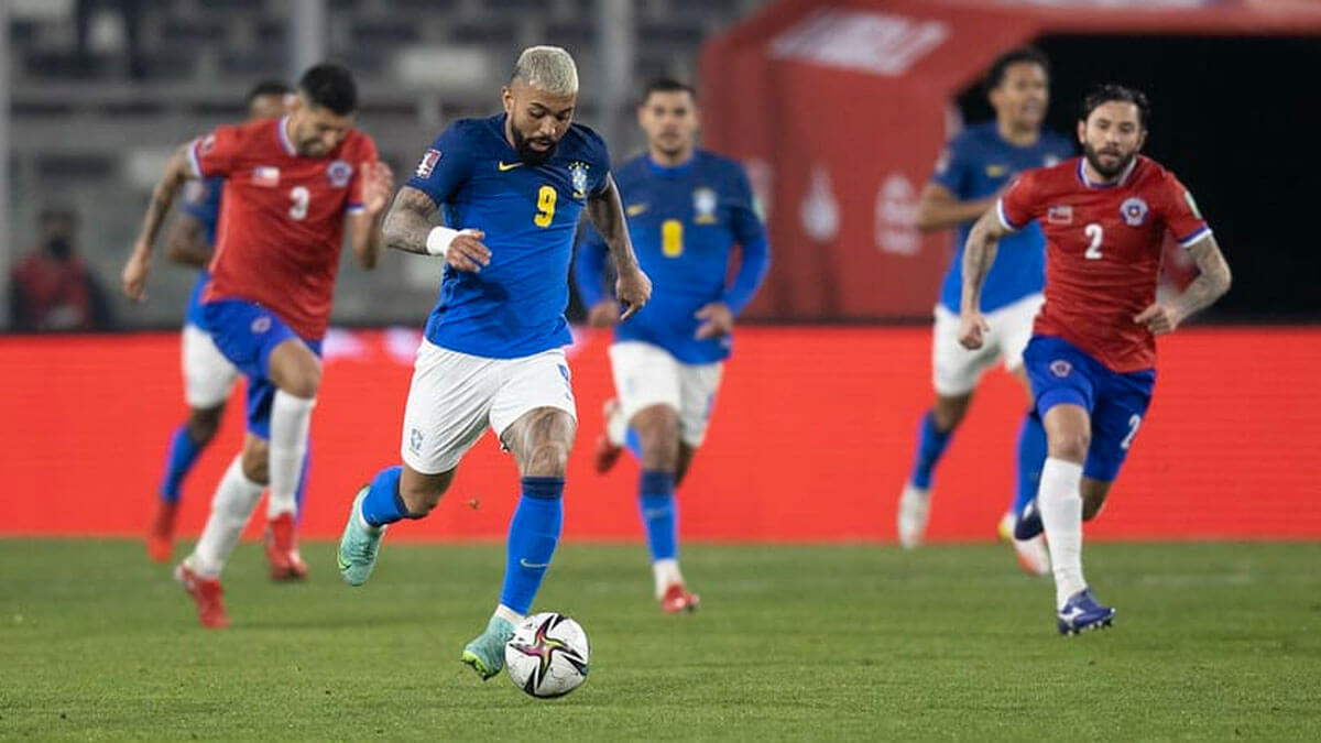 CHILE 0 X 1 BRASIL, MELHORES MOMENTOS, 9ª RODADA ELIMINATÓRIAS DA COPA