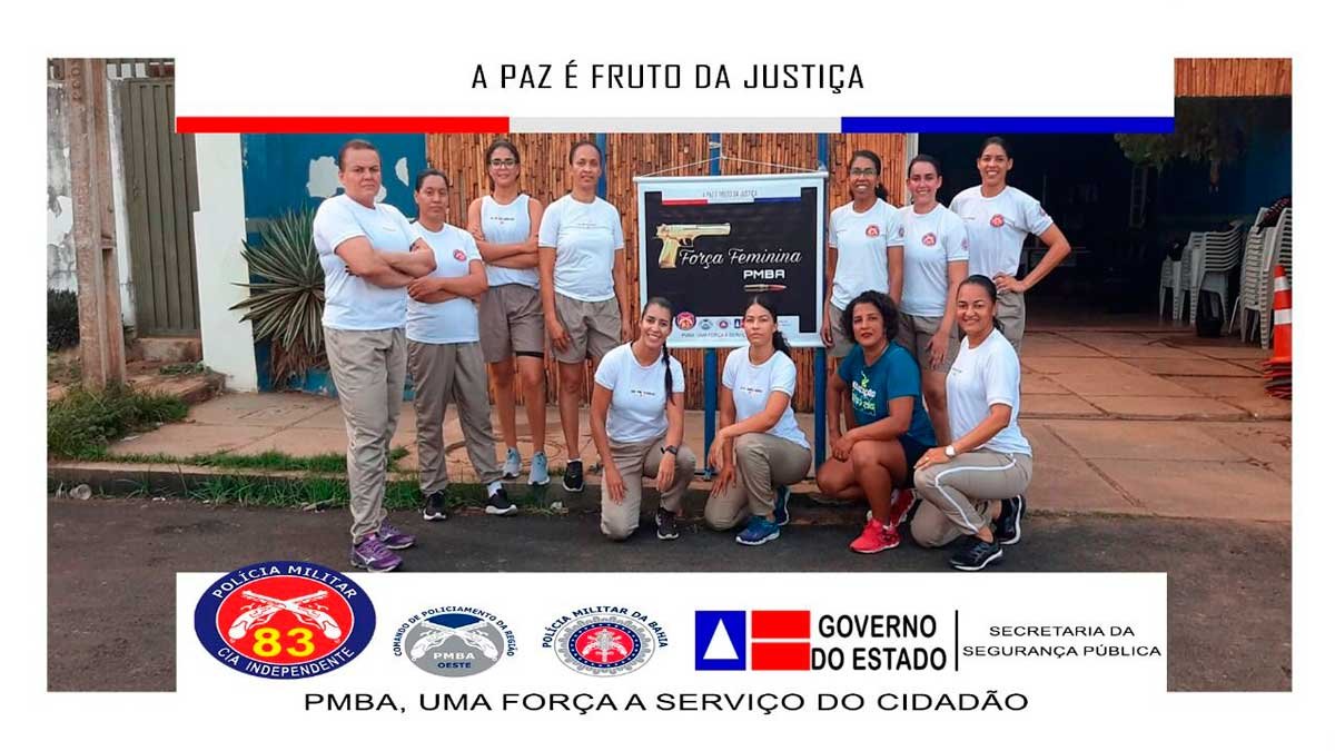Projeto Força Feminina da 83ª CIPM é realizado em Barreiras
