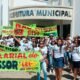 SANTA RITA DE CÁSSIA:Professores fazem paralisação de 3 dias e manifestação em prol do piso de 33,24%