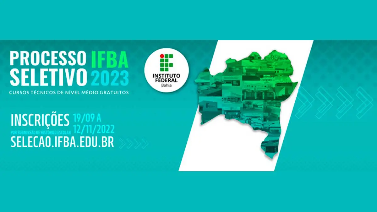 Processo Seletivo 2023 - Matrículas e início das aulas — IFBA