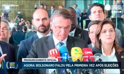 Pronunciamento de Bolsonaro
