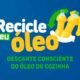 Prefeitura de LEM e parceiros realizam campanha "Recicle seu Óleo"