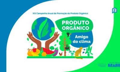 Mapa lança campanha anual que promove o consumo de produtos orgânicos