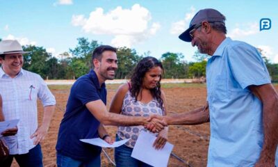 Prefeito Junior Marabá lança programa de inclusão na agricultura irrigada no valor de R$ 229 mil