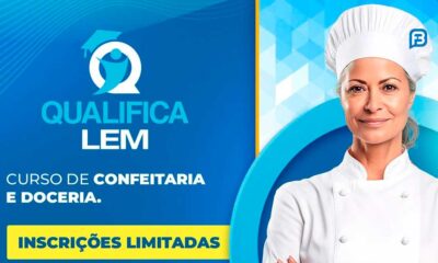 Qualifica LEM:Ainda há vagas para o curso gratuito de Confeitaria e Doceria