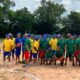 Partida máster de futebol em Formosa do Rio Preto