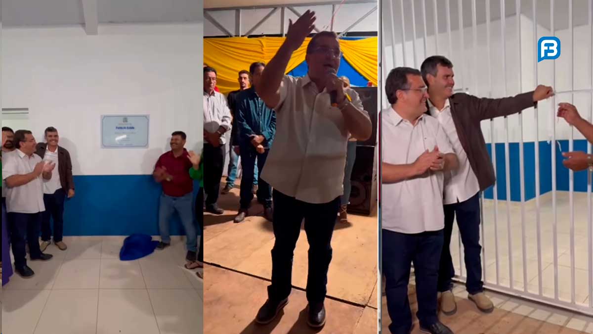 Inauguração da Unidade de Saúde em Catolândia