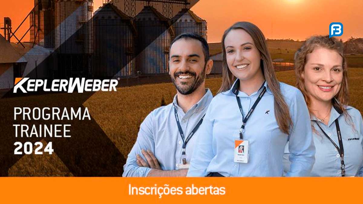 Programa de Trainee Kepler Weber oferece vagas em 2024