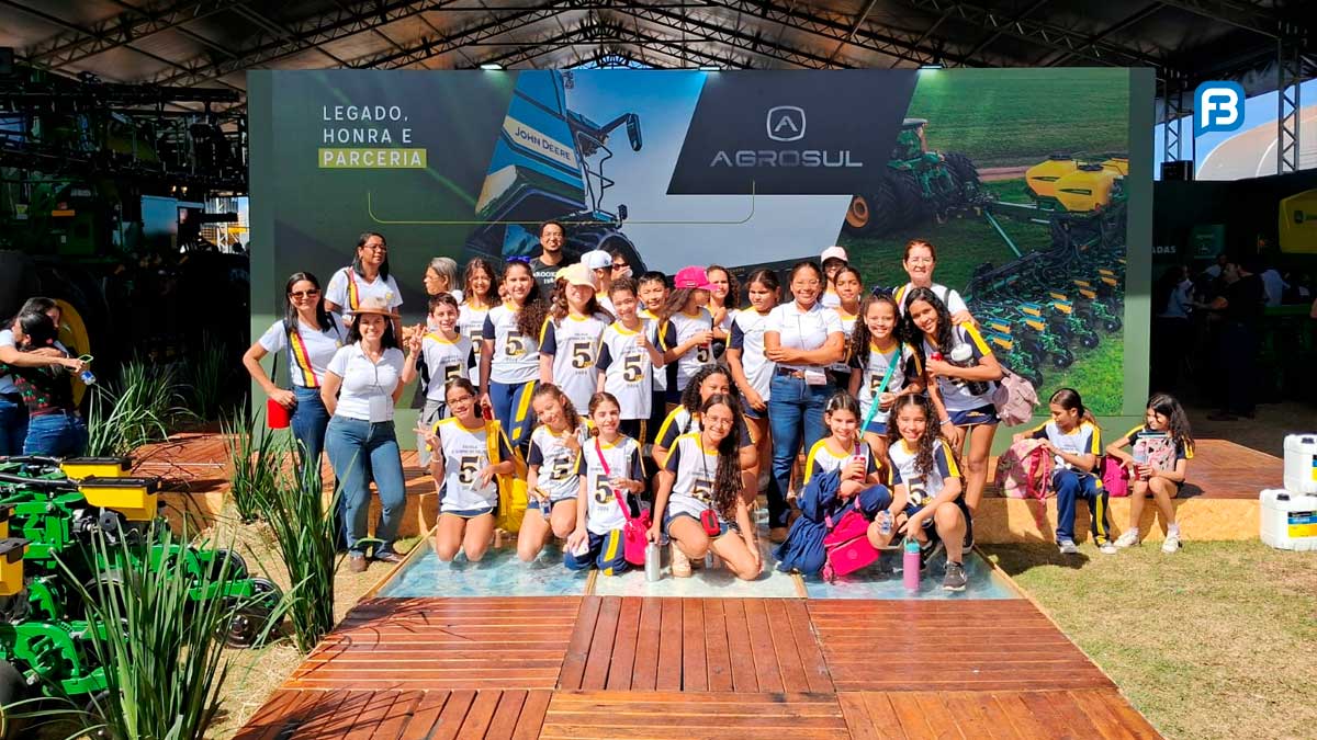 Estudantes da Sonho de Talita visitam espaços da Bahia Farm Show