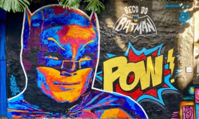Arte urbana: Beco do Batman em São Paulo
