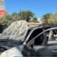 Motorista e filhos escapam de carro em chamas em Luis Eduardo Magalhães