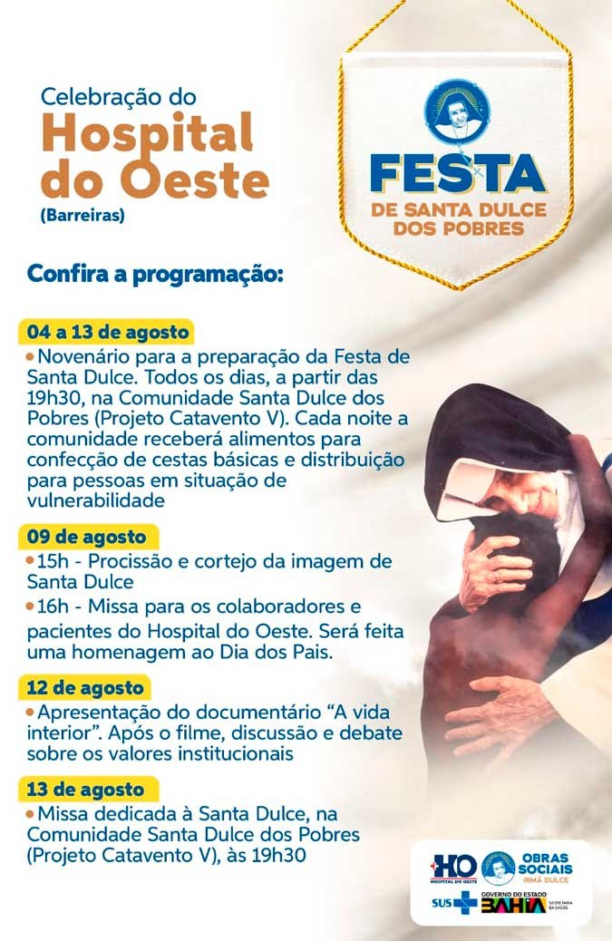 Festa de Santa Dulce dos Pobres