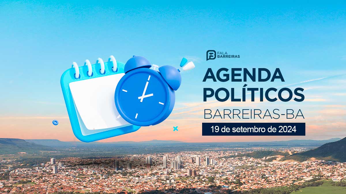 Agenda dos candidatos a prefeito de Barreiras