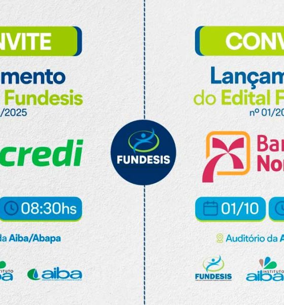 Lançamento do edital Fundesis