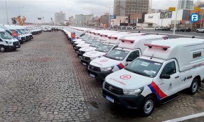 Entrega de ambulâncias na Bahia