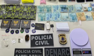 Polícia desmantela laboratório de drogas e prende traficante em Irecê