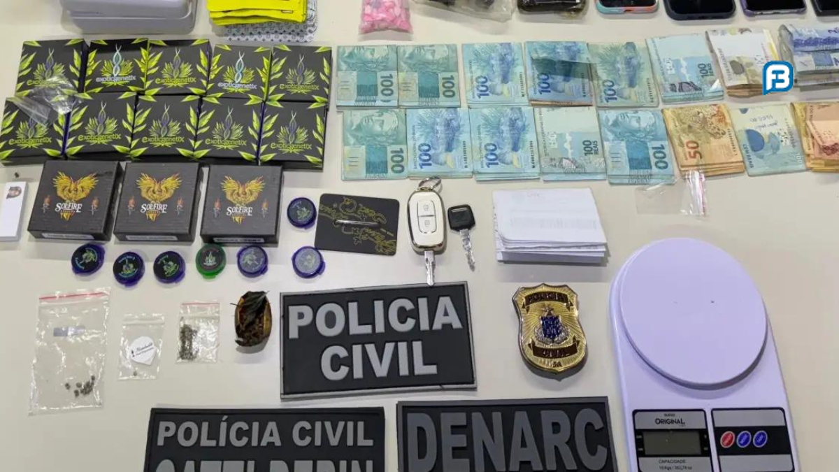 Polícia desmantela laboratório de drogas e prende traficante em Irecê