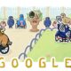 Google Doodle celebra o Tênis em Cadeira de Rodas nos Jogos Paralímpicos com arte envolvente