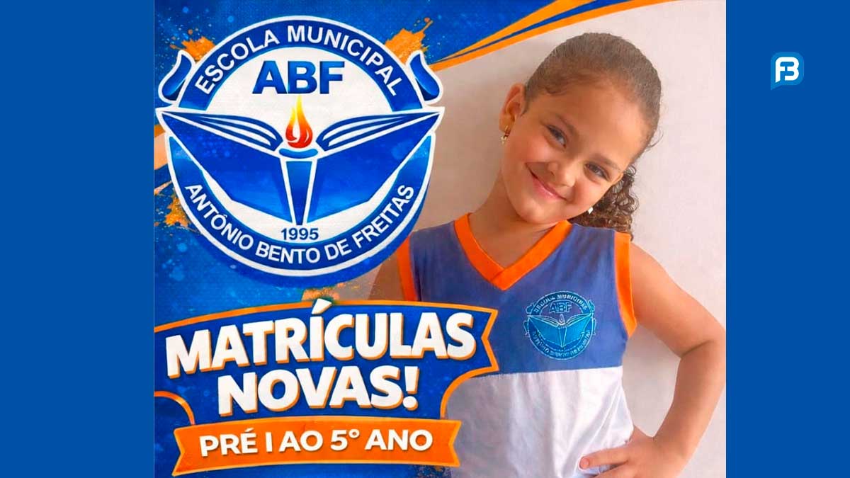 Matrículas abertas na Escola Municipal Antônio Bento de Freitas - Fala ...