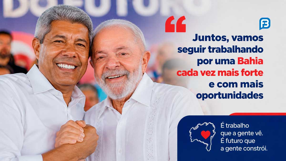 Jerônimo Rodrigues vai de ato com Lula a comício em Irecê