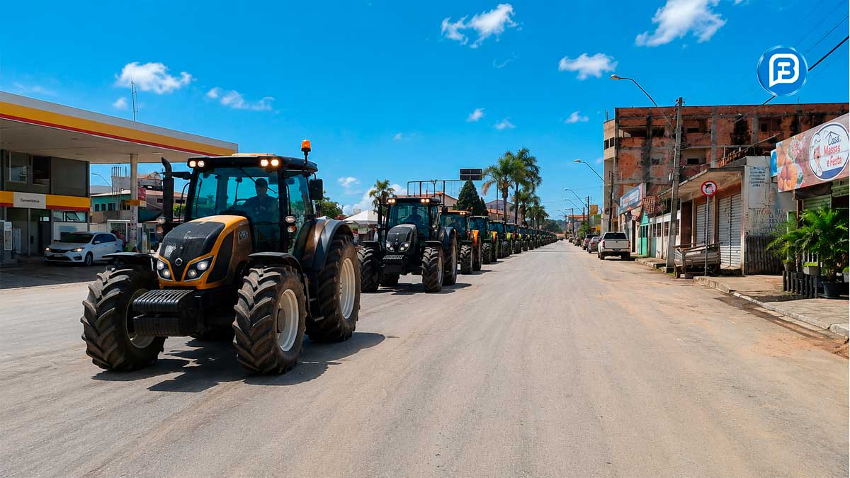 Expedição de tratores começa nesta terça no Oeste da Bahia