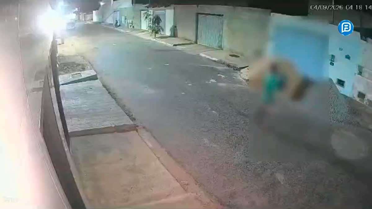 Furto em residência no Bela Vista é registrado em vídeo