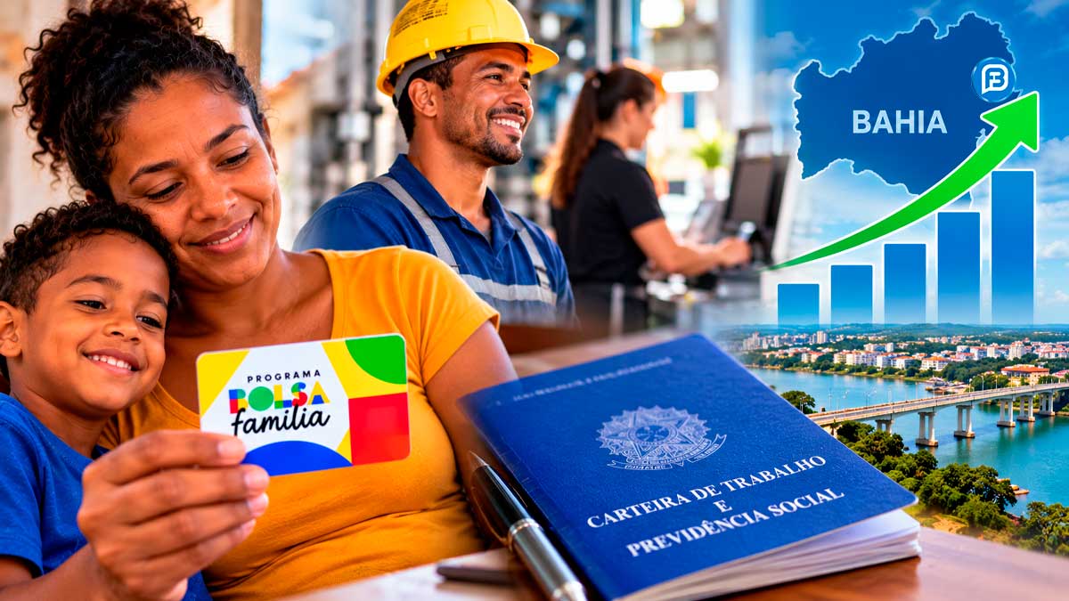 Bolsa Família e emprego revelam novo cenário na Bahia