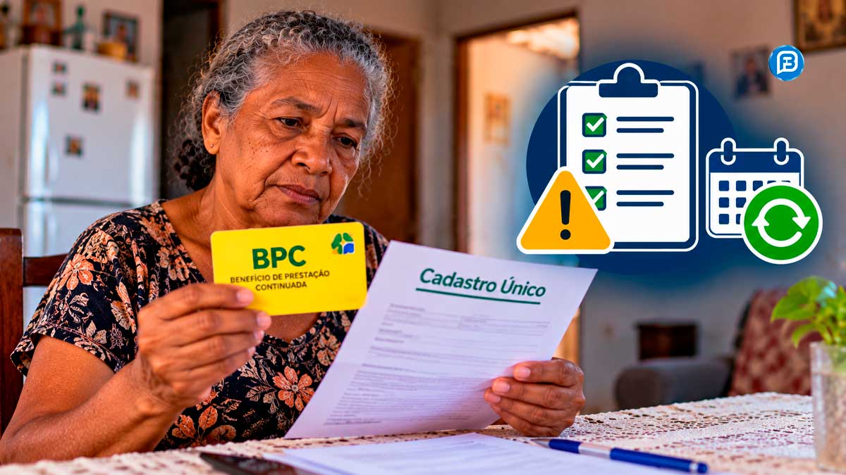 BPC pode ser suspenso por falta de atualização no CadÚnico