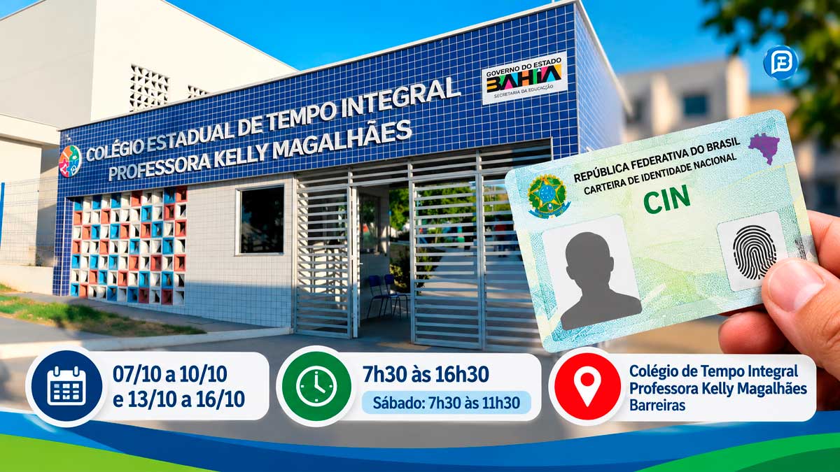 Barreiras recebe mutirão para emissão da nova identidade