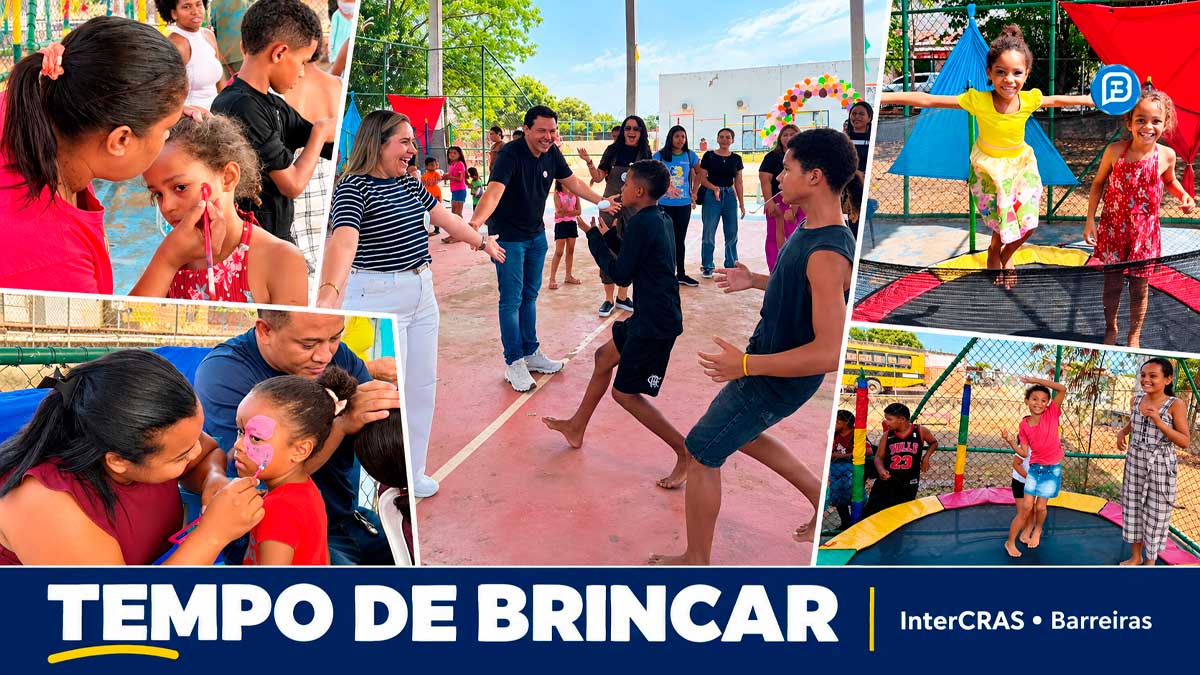InterCRAS encerra Semana da Criança em Barreiras