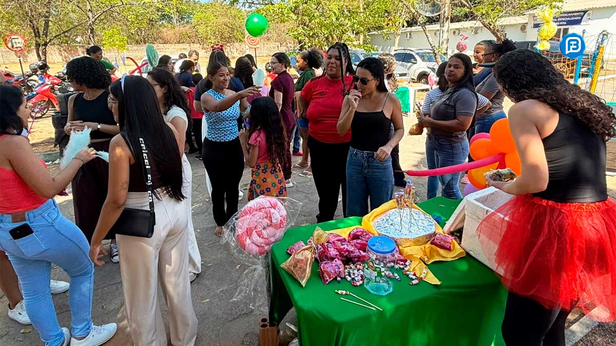 Crianças com doença falciforme ganham festa em Barreiras