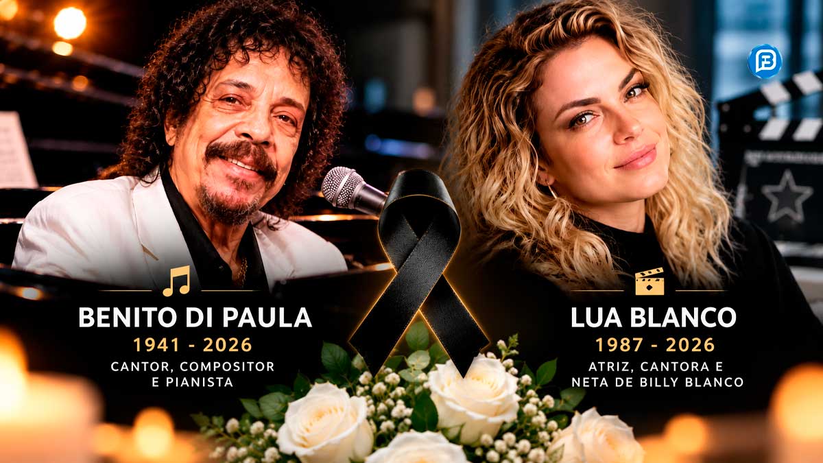 Mortes de Benito Di Paula e Lua Blanco comovem o Brasil