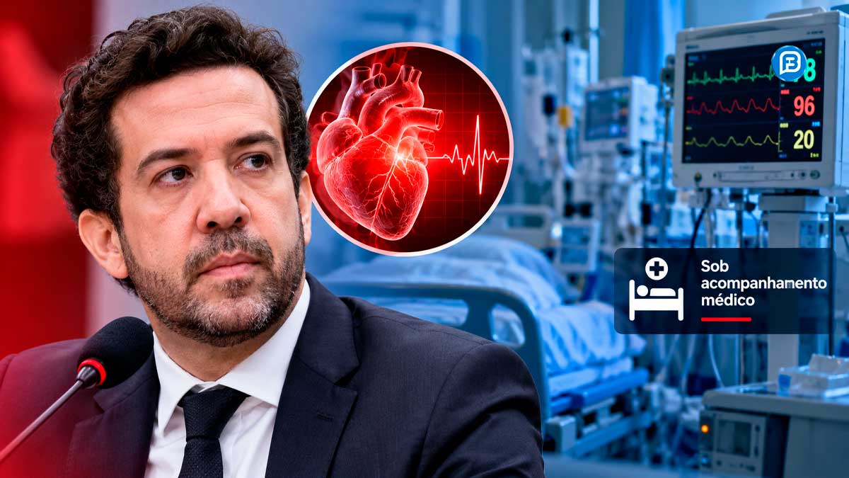 Janones é internado na UTI após arritmia cardíaca