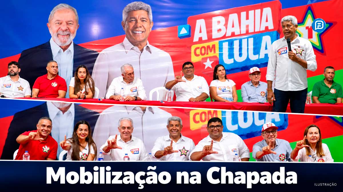 Jerônimo mobiliza Chapada Diamantina por reeleição de Lula