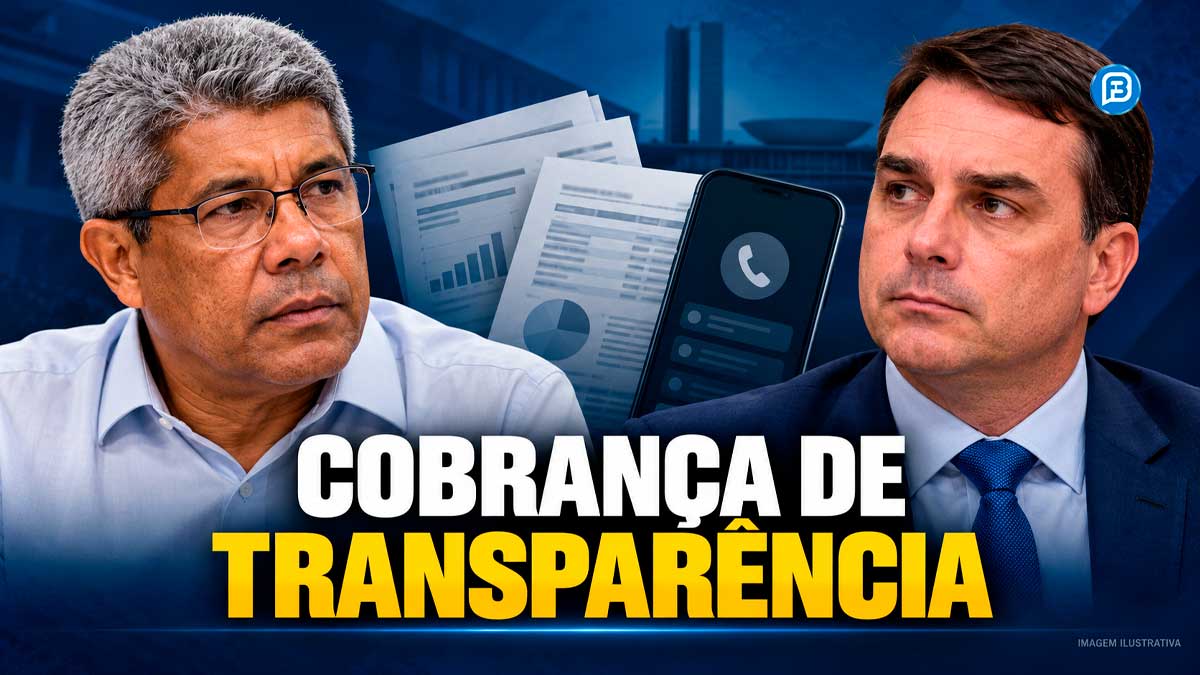 Jerônimo cobra que Flávio abra sigilos bancário e telefônico