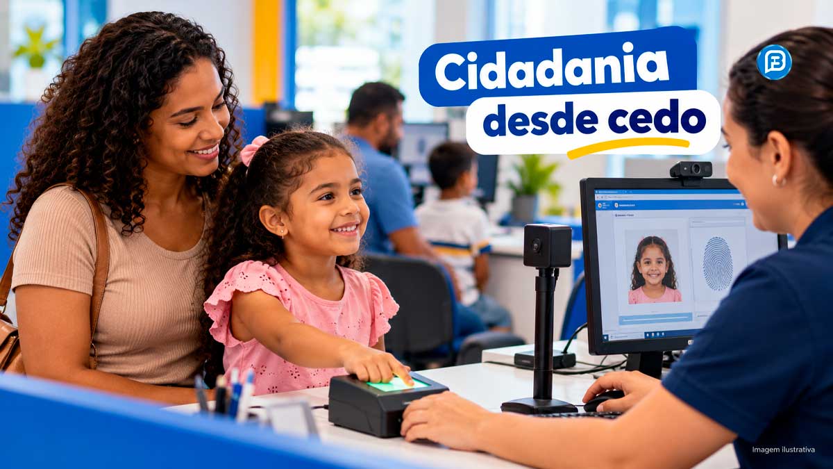 Projeto Pequeno Cidadão facilita acesso à primeira identidade